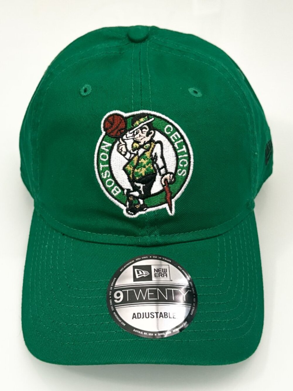 New Era Boston Celtics 9TWENTY Core Classic 2.0 Green Adjustable Hat Cap NBA NWT